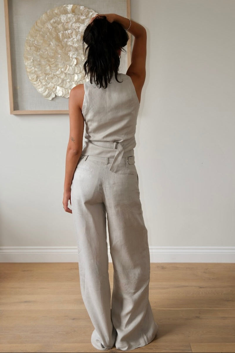 Gea Trousers - Stone