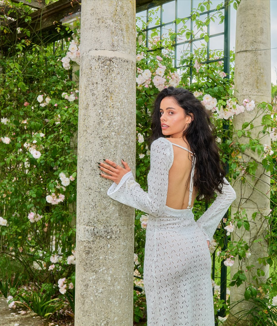 Ada Dress in White - Alchemy London