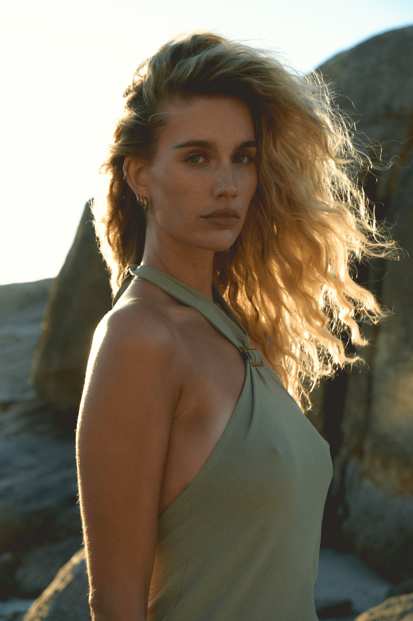 Athena Dress in Sage - Alchemy London