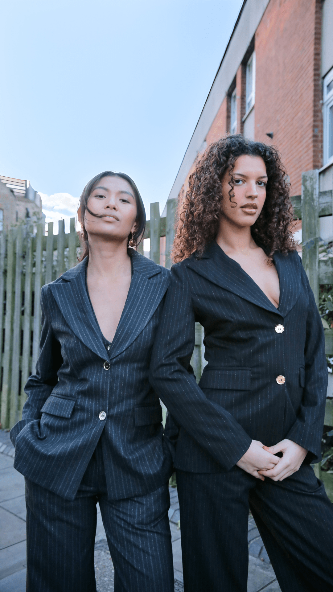 Black Pinstripe Suit - Alchemy London