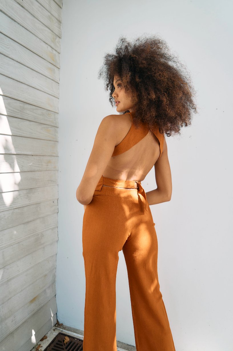 Copper Linen Suit - Alchemy London