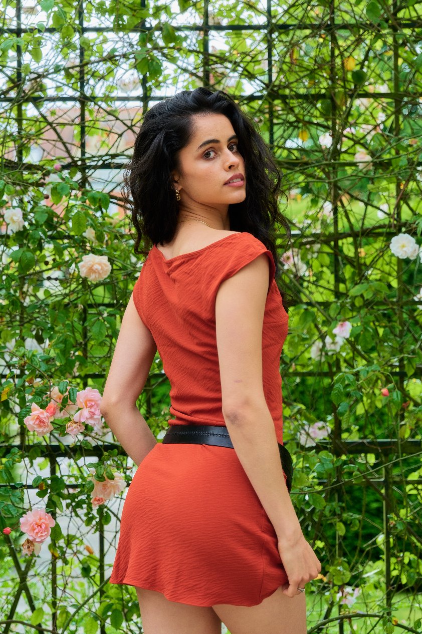 Erica Dress in Chilli - Alchemy London