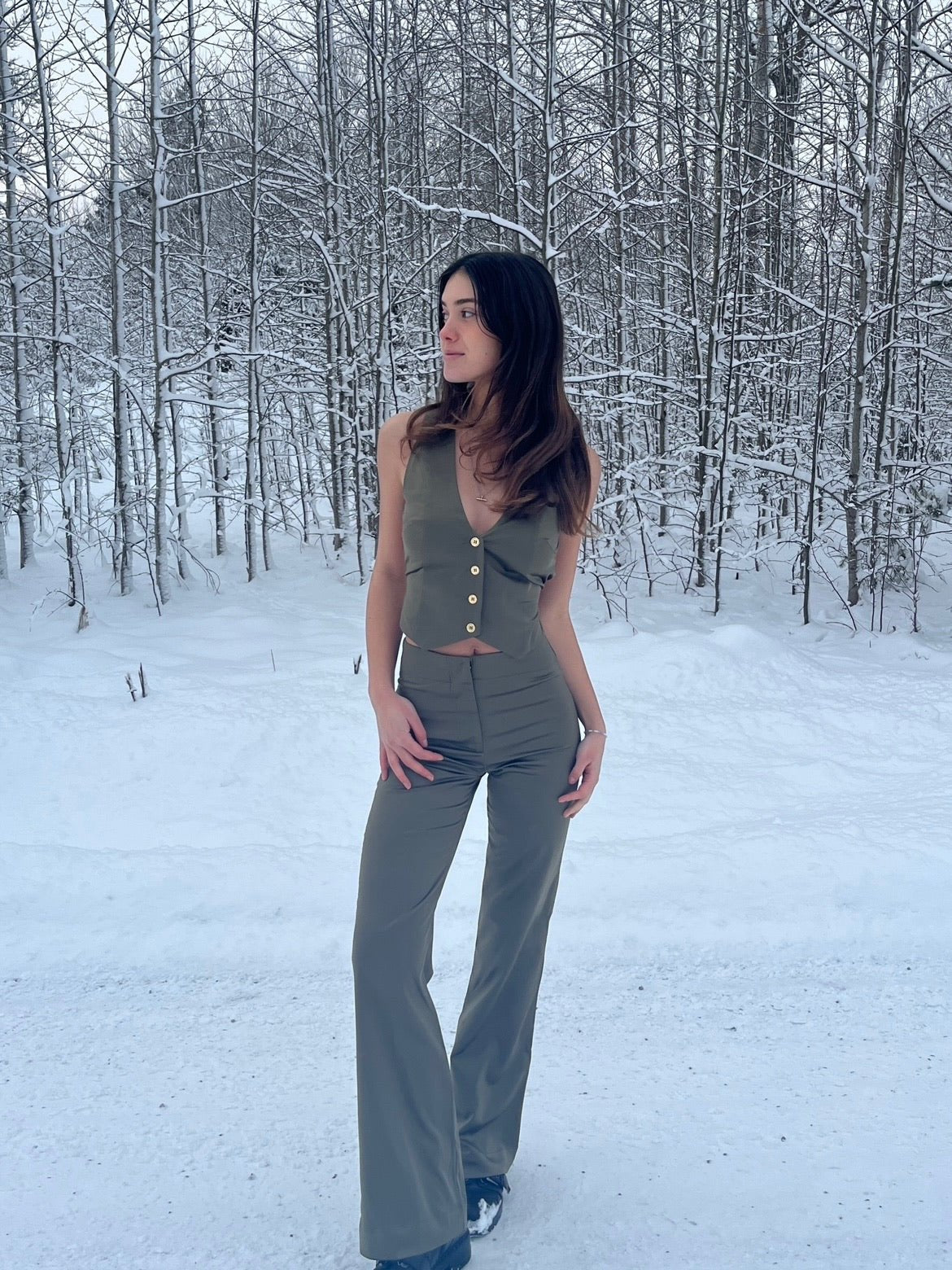 Olive Suit (Lighter shade) - Alchemy London