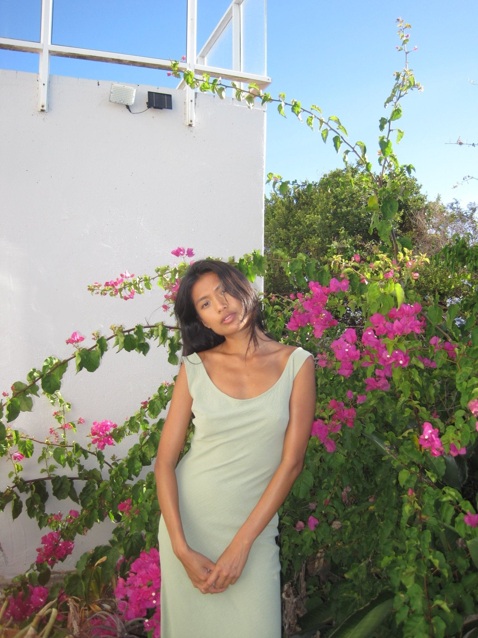 Rita Dress in Sage - Alchemy London