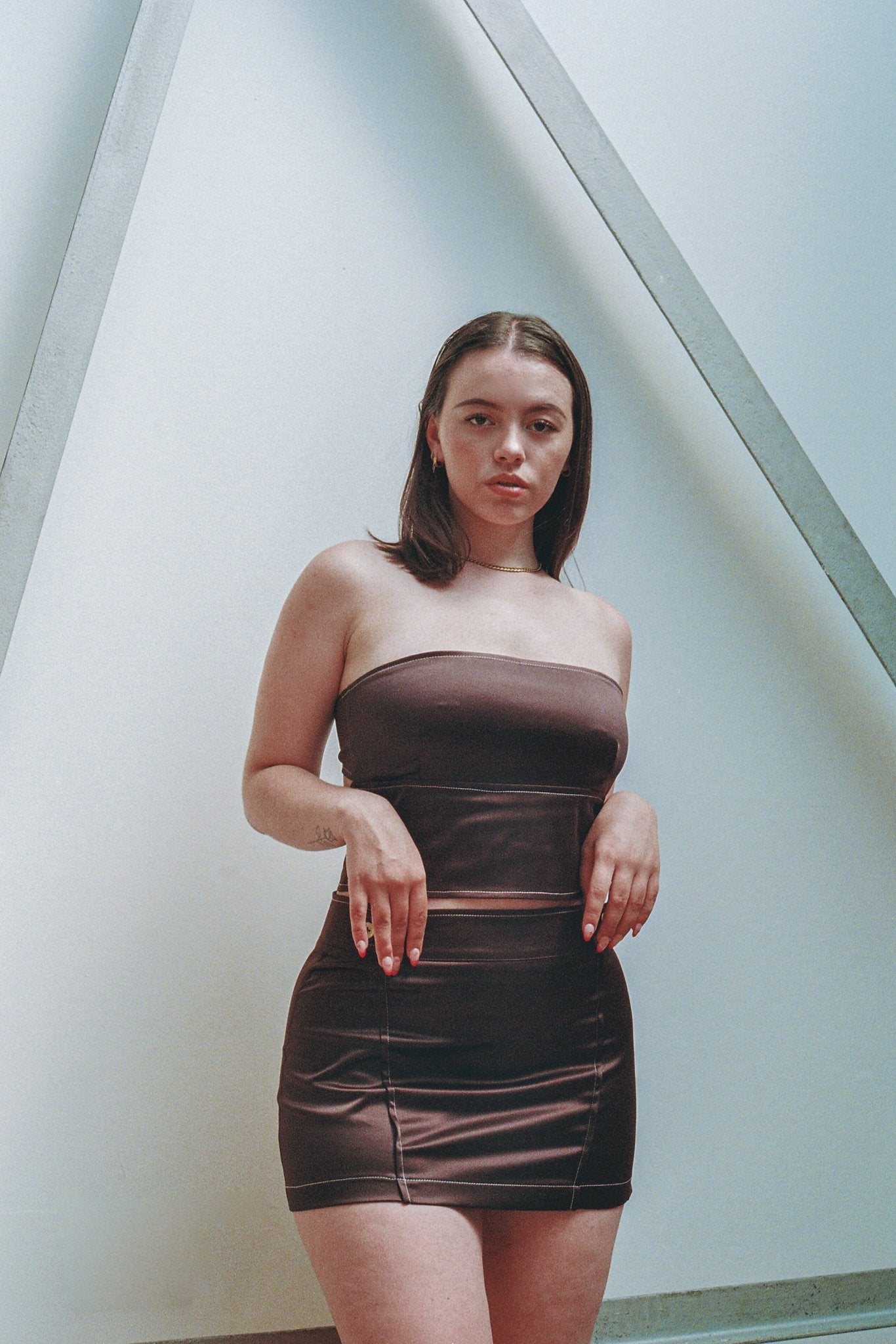 Sierra Skirt in Brown - Alchemy London