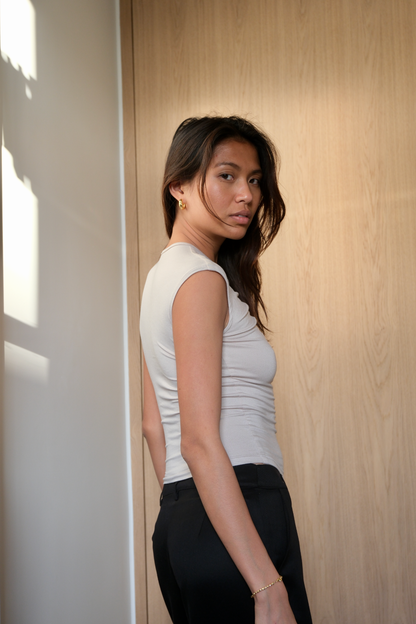 The Iris Top | Stone