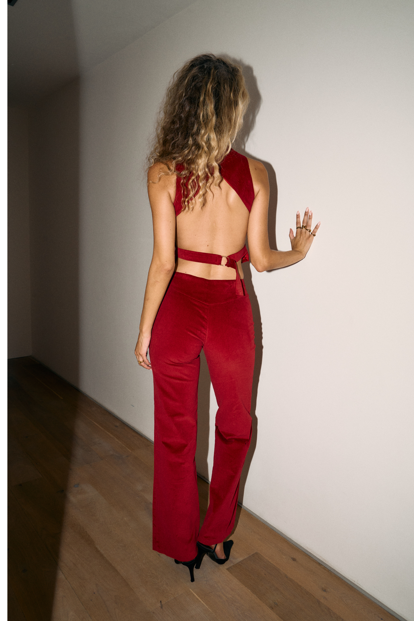 Red Velvet Suit