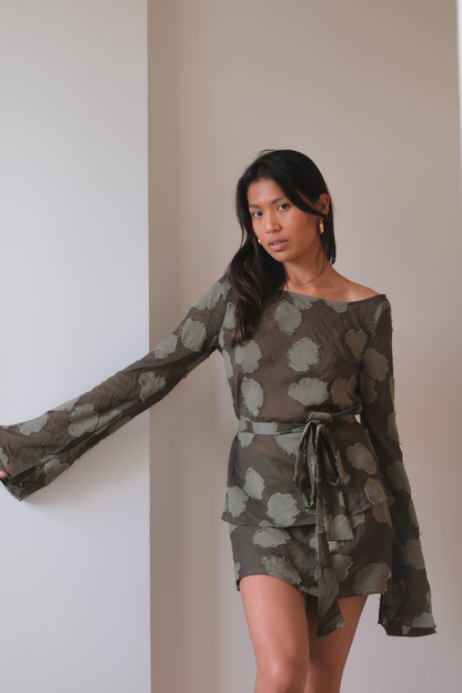 Azalea Blouse | Olive