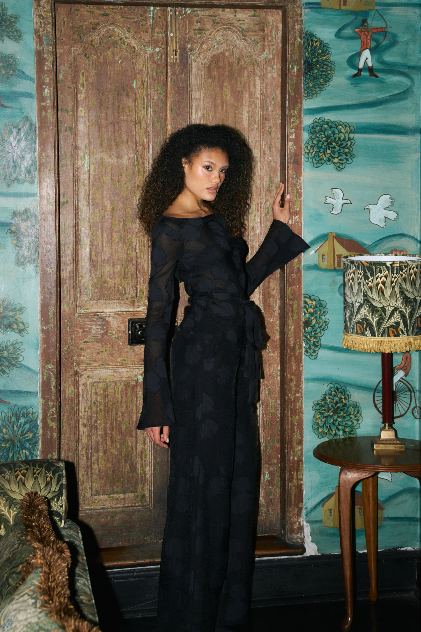 Azalea Blouse | Ebony