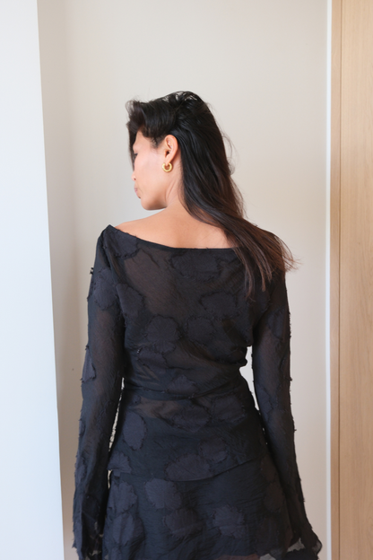 Azalea Blouse | Ebony