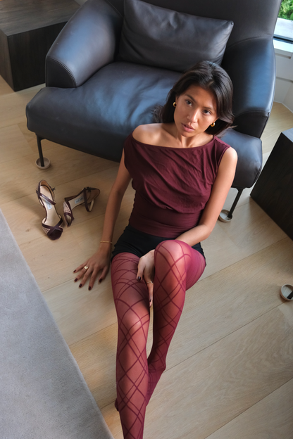 The Rhea Top | Mahogany