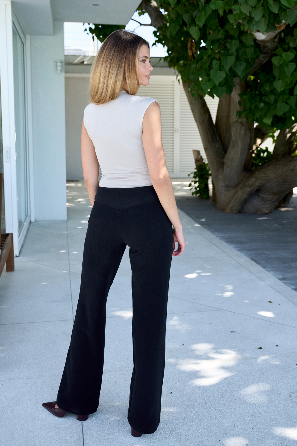 The Iris Top | Stone