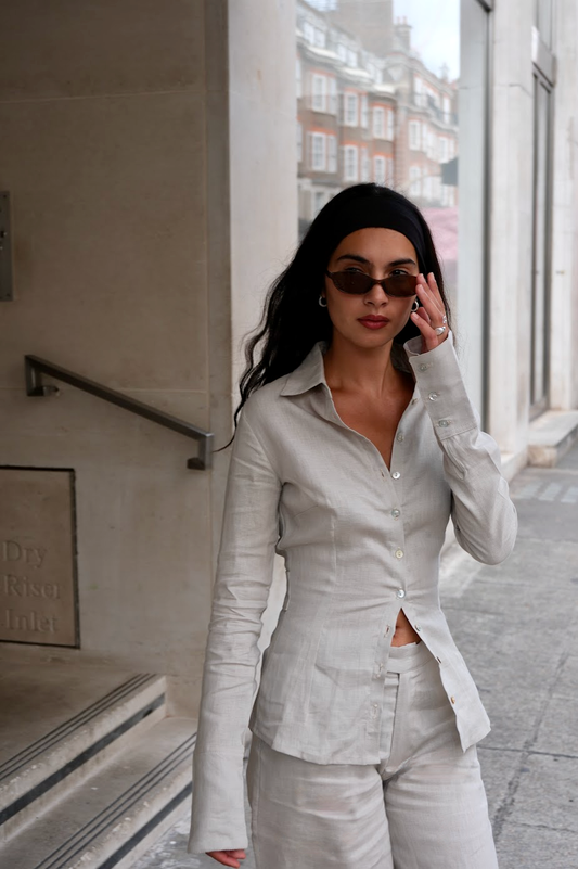 Kaia Shirt  - Stone