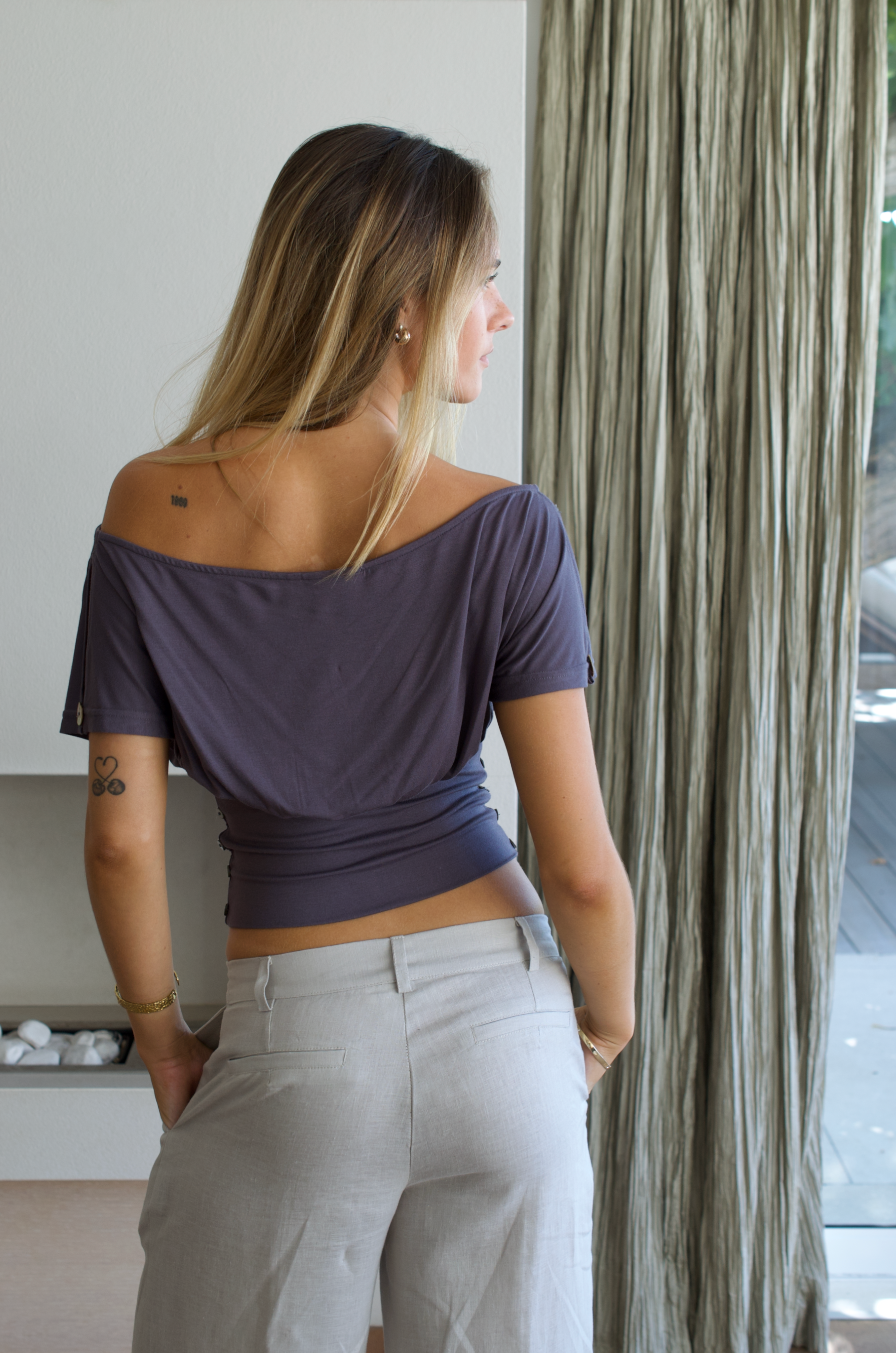 Nyra Top | Slate