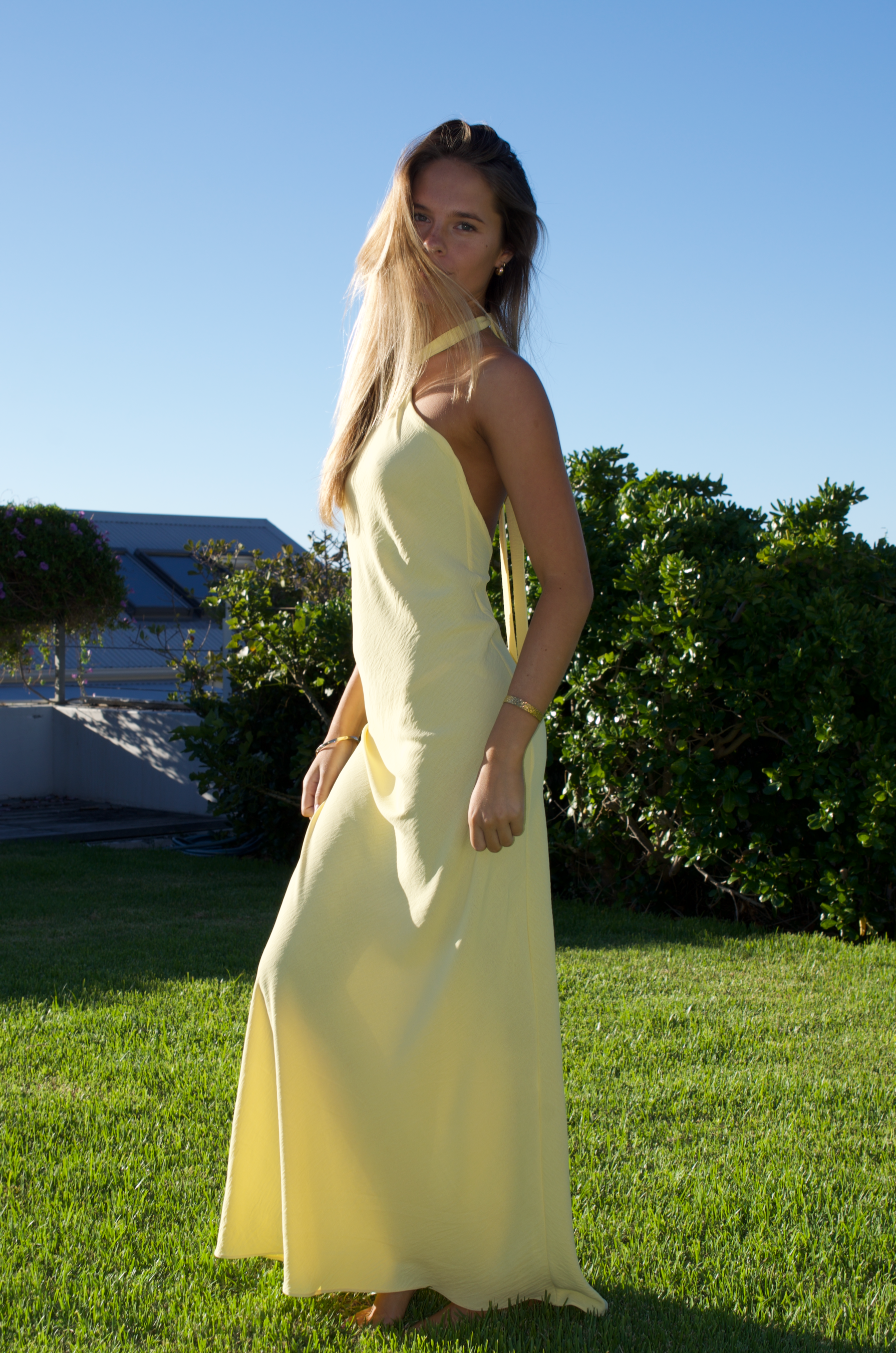 Athena Dress | Lemon