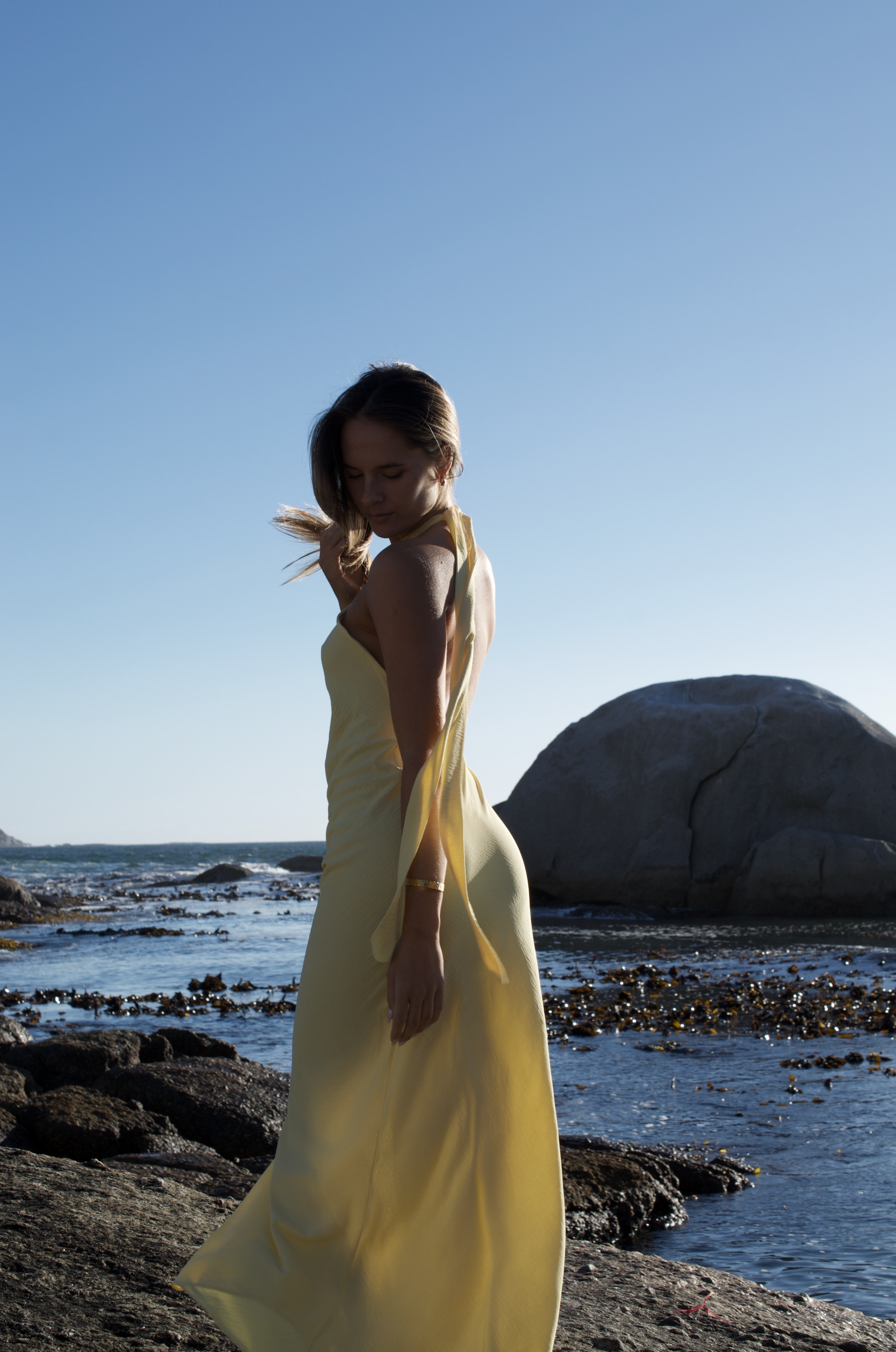Athena Dress | Lemon