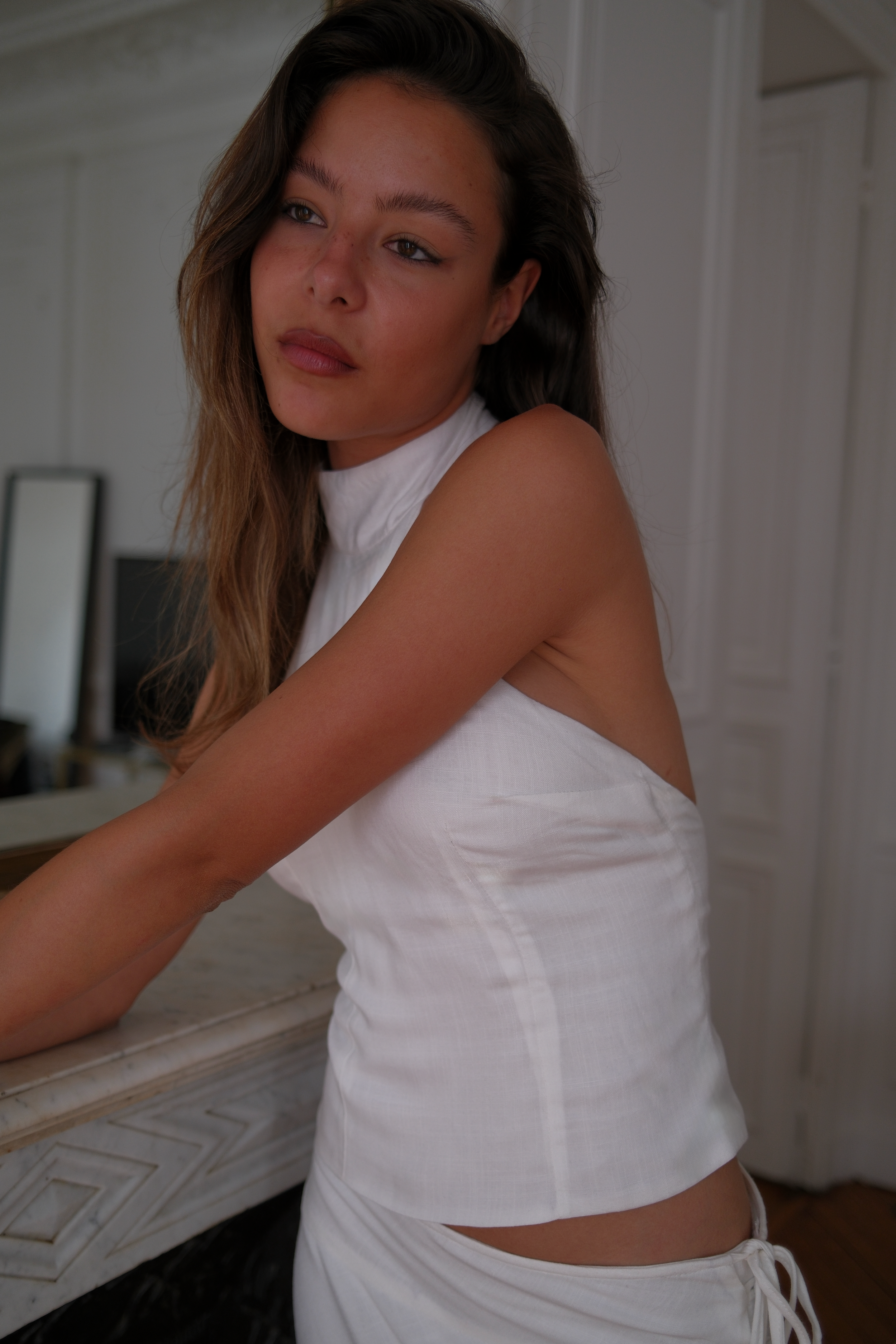 Romy Top | White