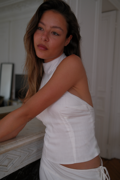 Romy Top | White