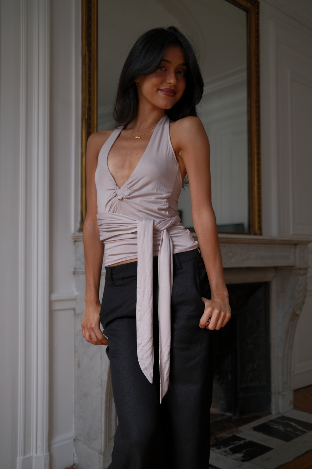 Elara Top | Stone
