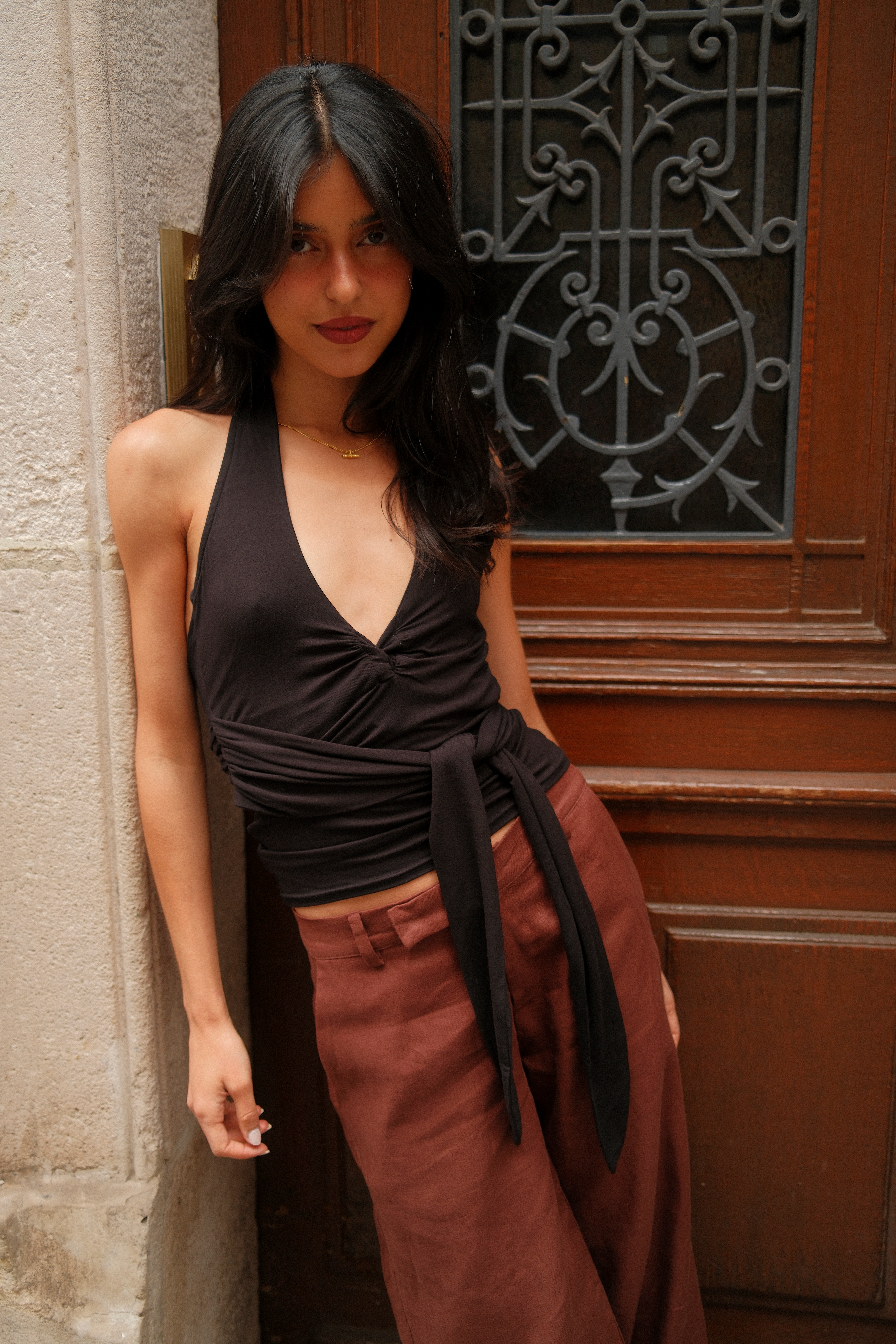 Elara Top | Black
