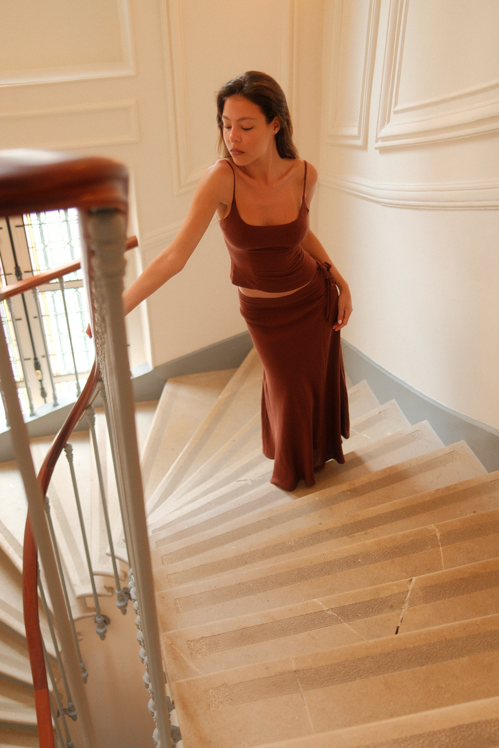Margot Maxi Skirt | Chocolate