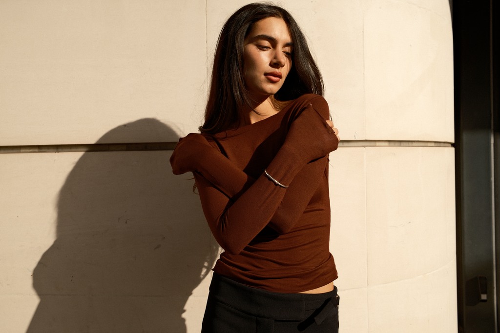Alma Top | Brown