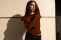 Alma Top | Brown