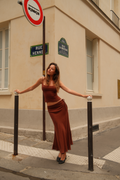 Margot Maxi Skirt | Chocolate