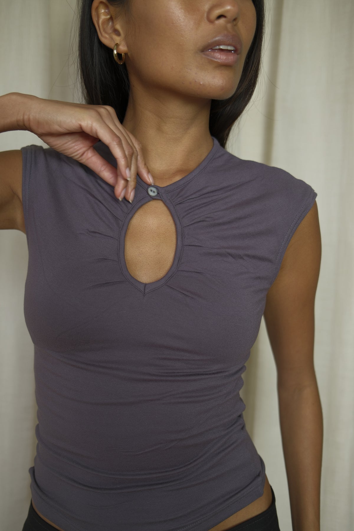The Iris Top | Slate