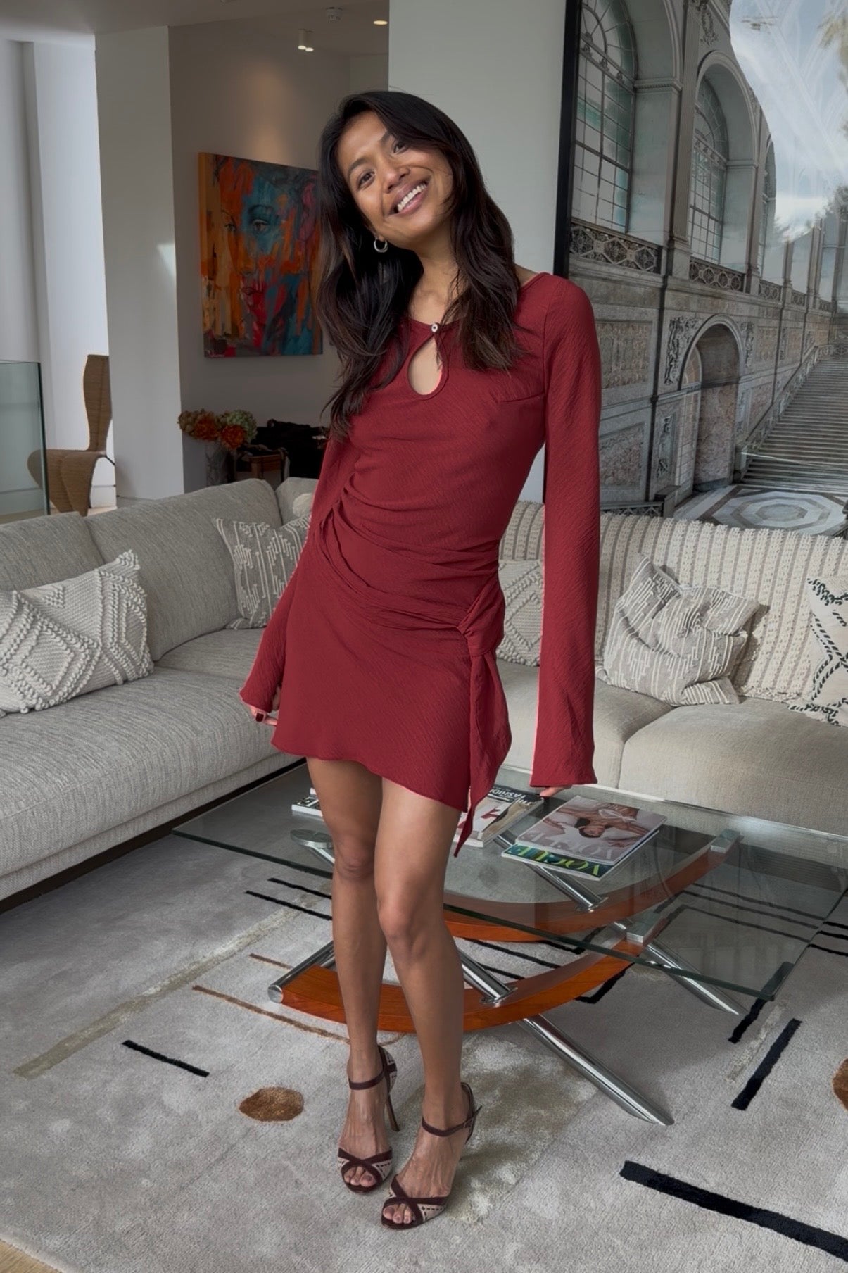 Lyra Dress | Merlot