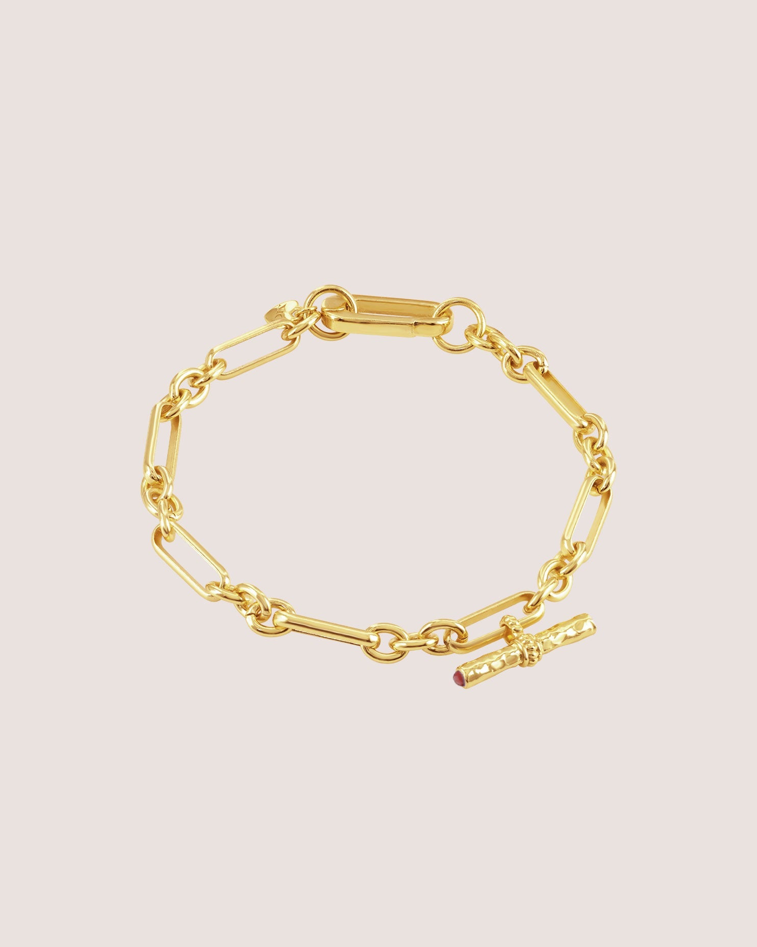 T-Bar Maxi Bracelet | Red