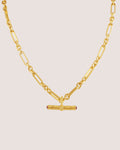 T-Bar Maxi Necklace | Red