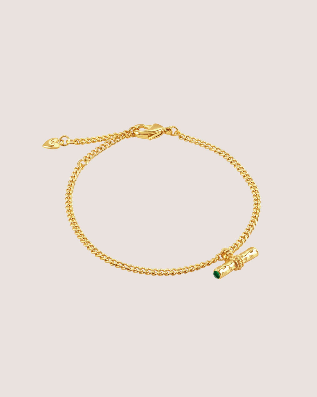 T-Bar Mini Bracelet | Green
