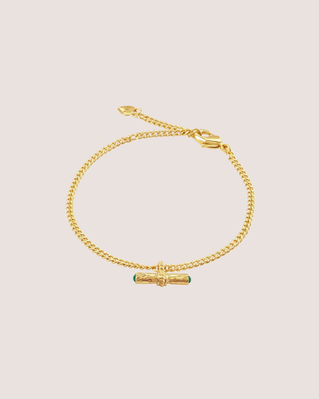 T-Bar Mini Bracelet | Green