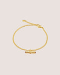 T-Bar Mini Bracelet | Red