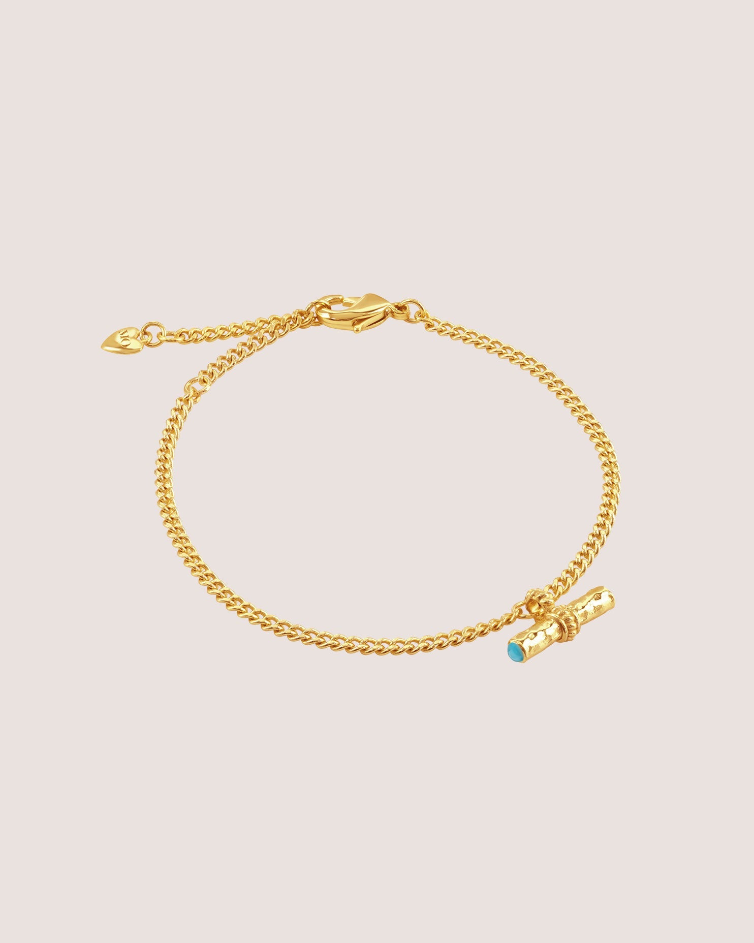 T-Bar Mini Bracelet | Turquoise