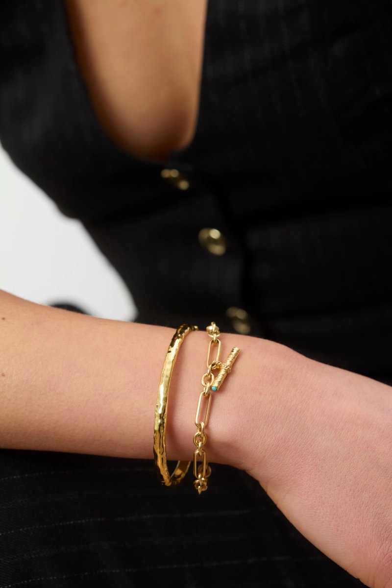 T-Bar Maxi Bracelet | Green