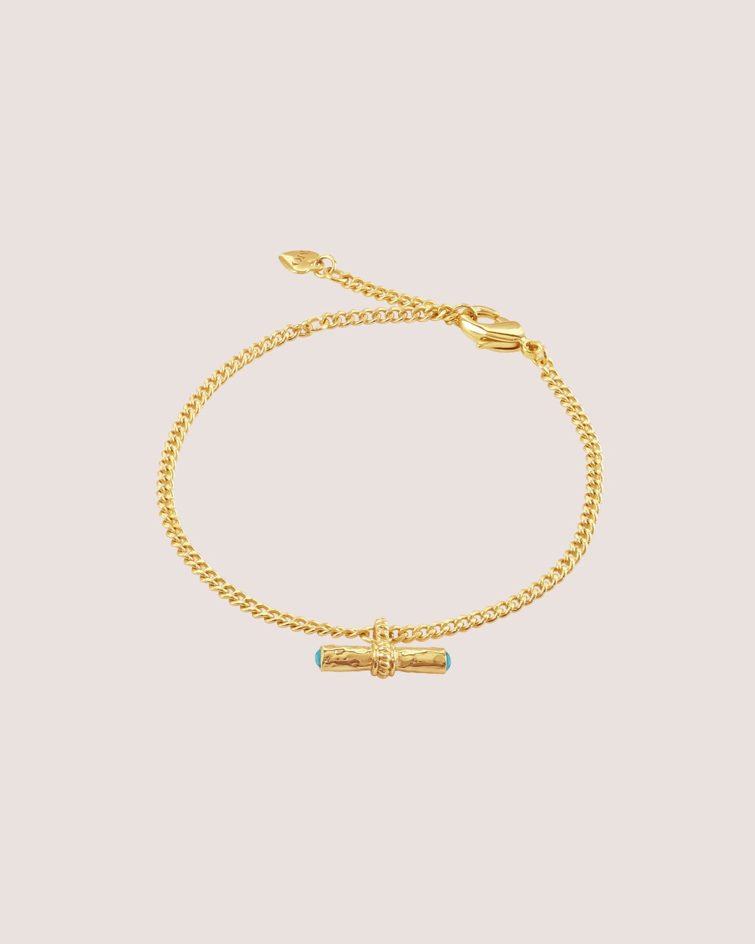 T-Bar Mini Bracelet | Turquoise