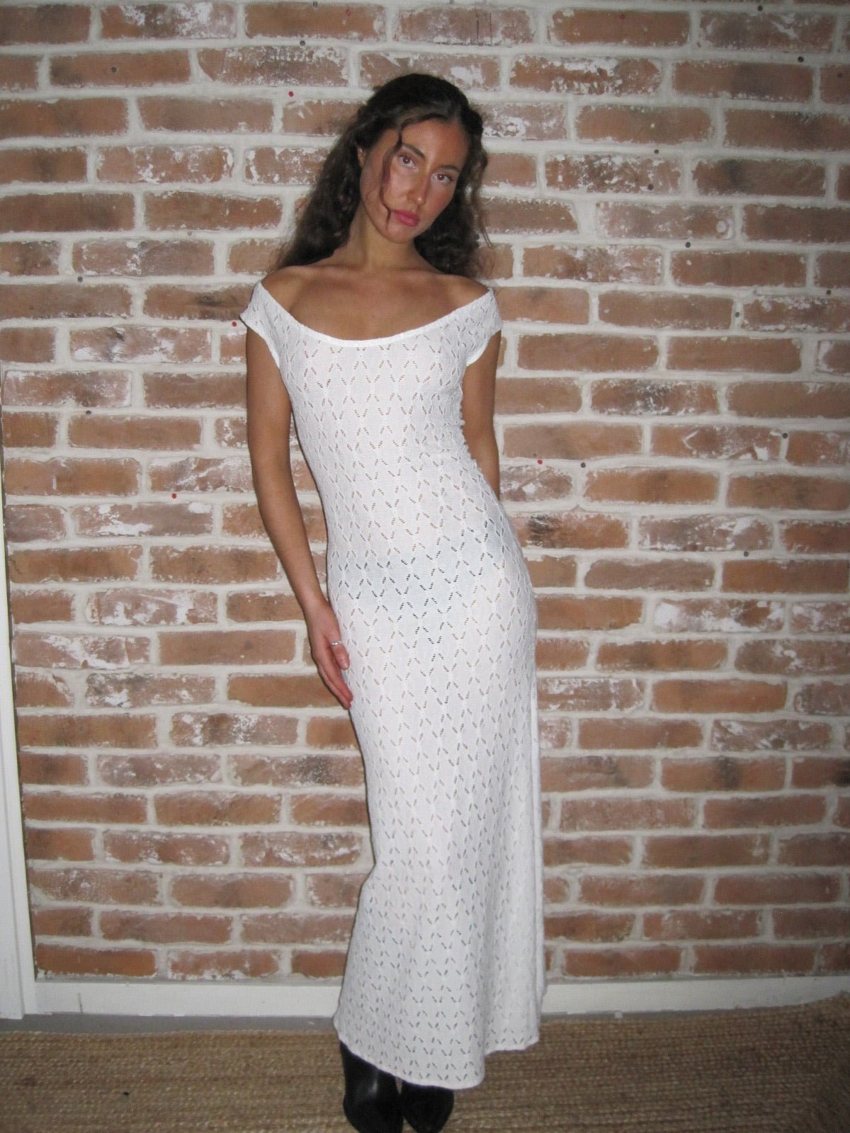 Cleo Dress in White - Alchemy London