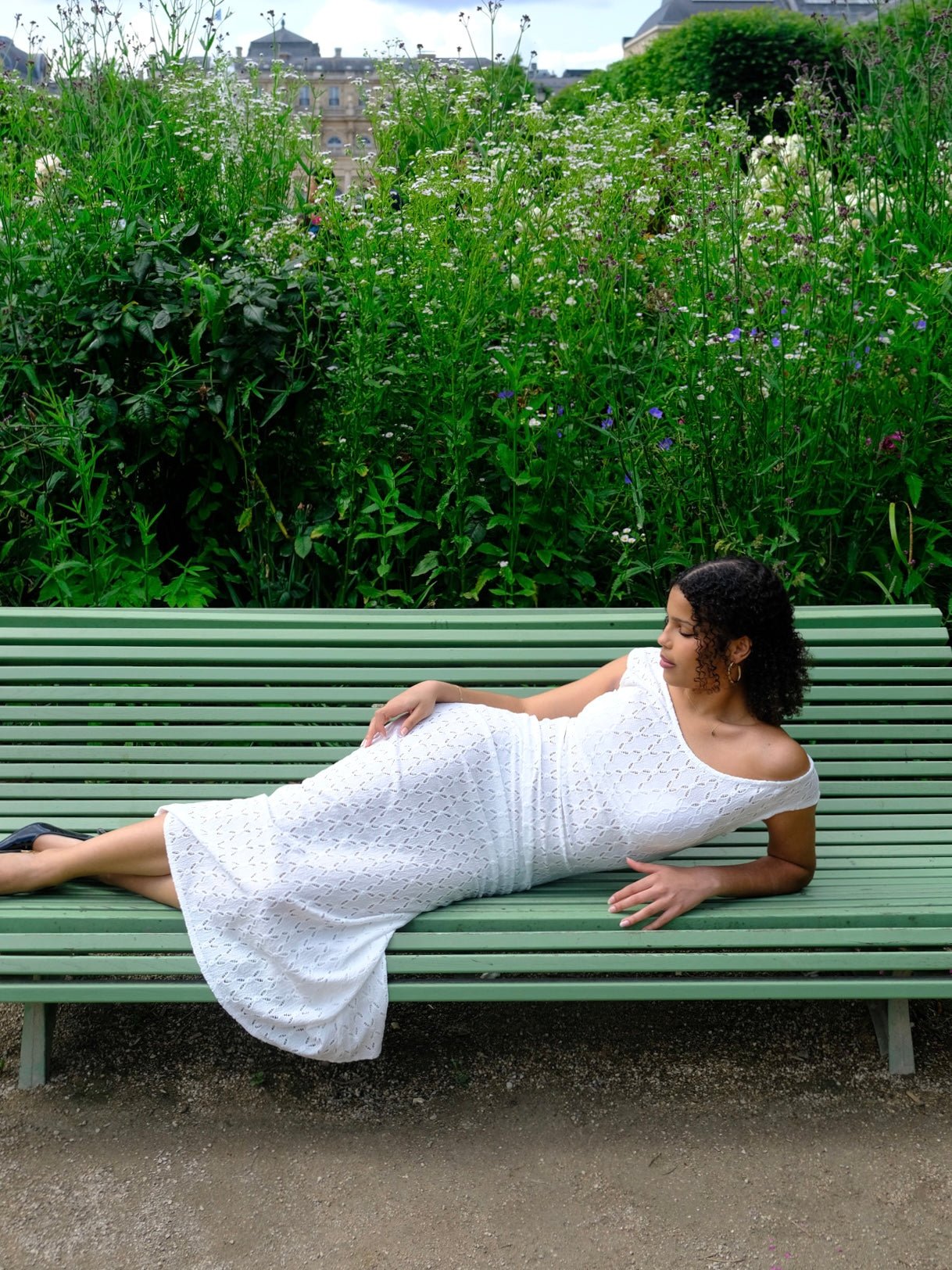 Cleo Dress in White - Alchemy London