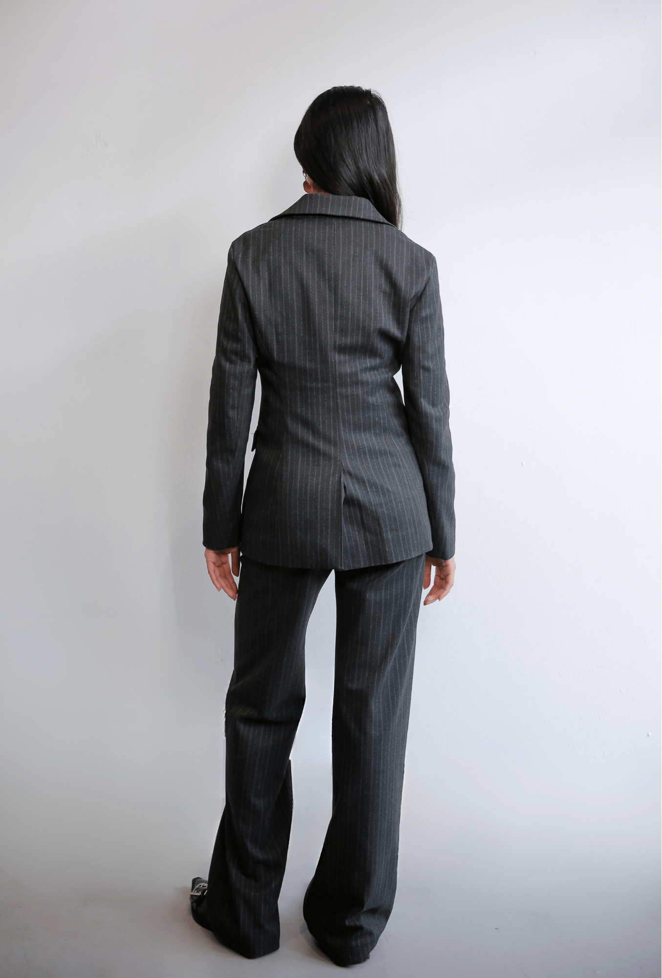 Grey Pinstripe Suit - Alchemy London