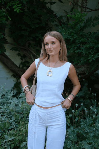 Malin Reversible Tie Top - Alchemy London