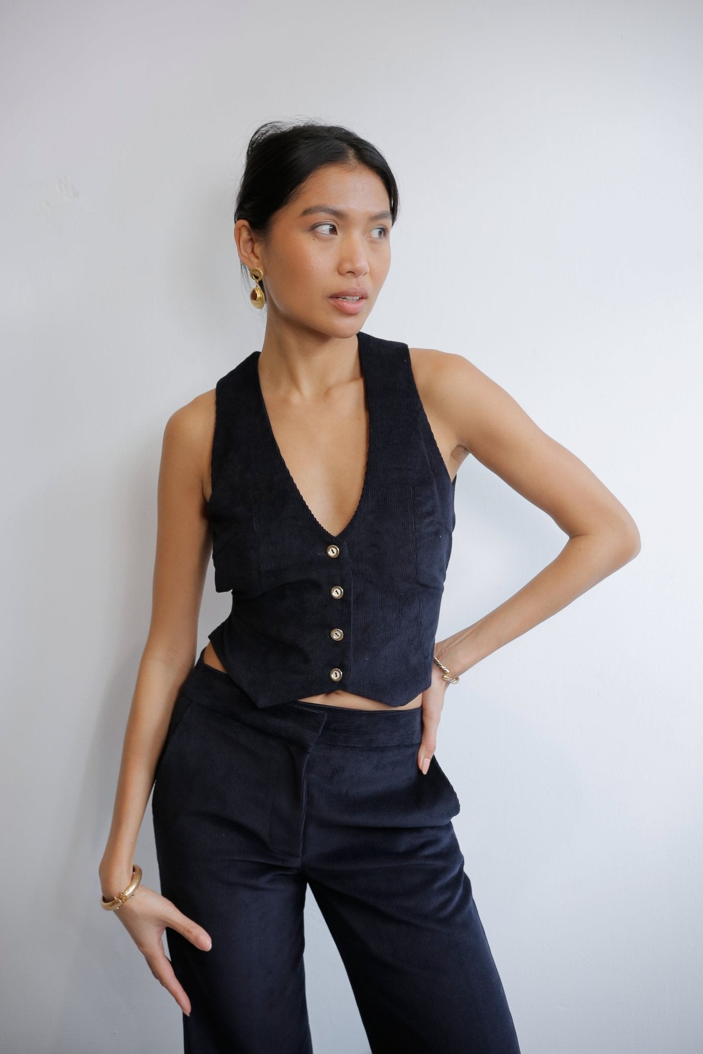 Navy Corduroy Suit - Alchemy London