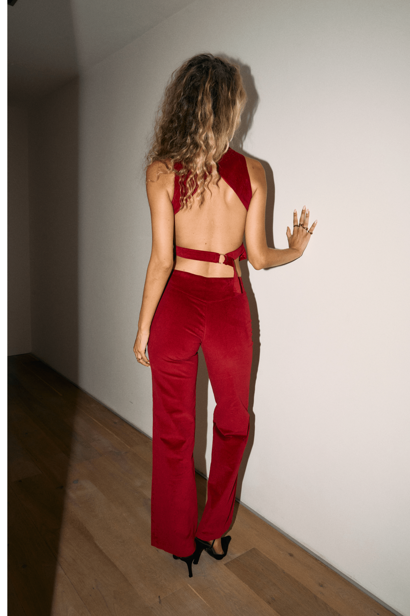 Red Velvet Suit - Alchemy London