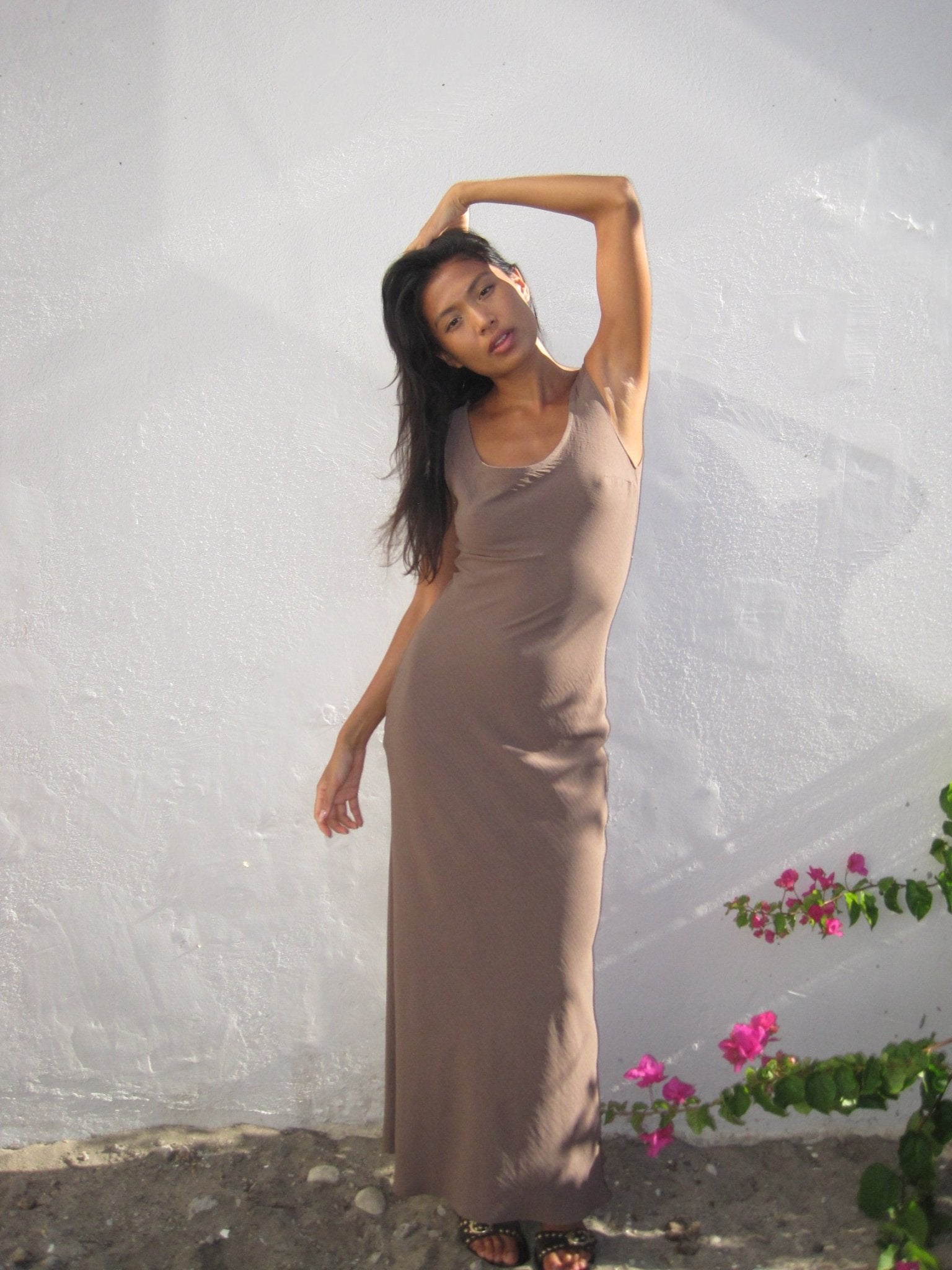 Rita Dress in Mocha - Alchemy London