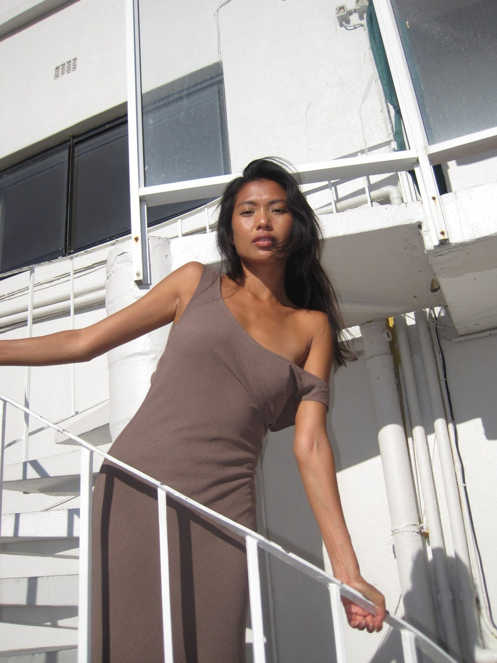 Rita Dress in Mocha - Alchemy London