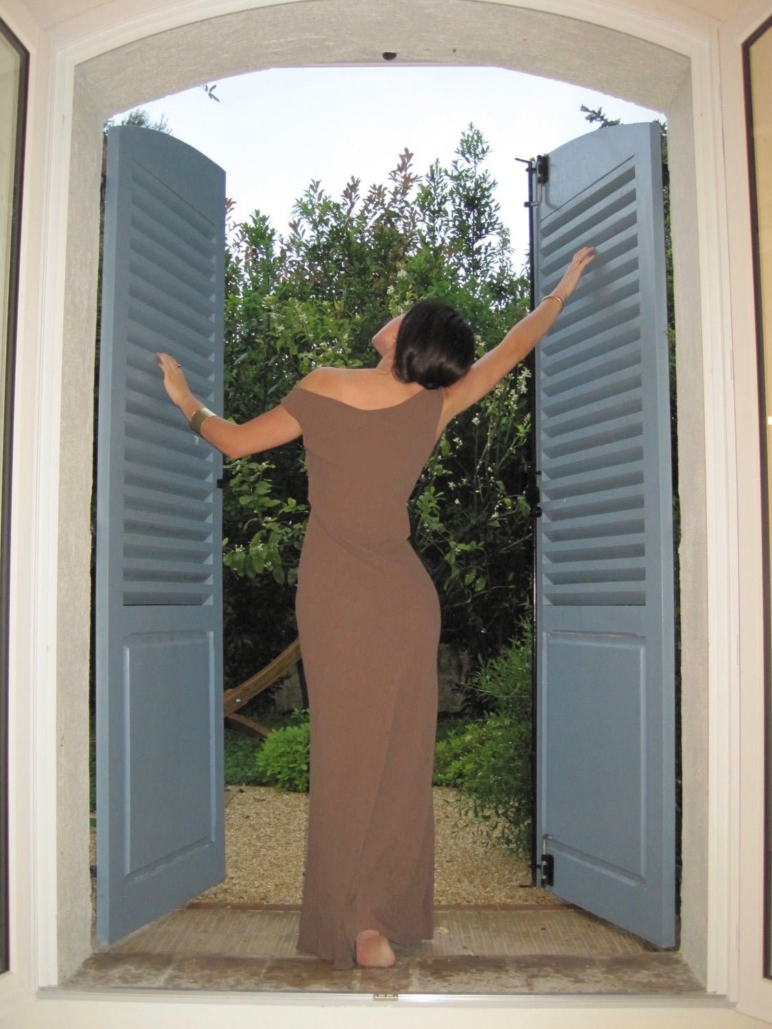 Rita Dress in Mocha - Alchemy London