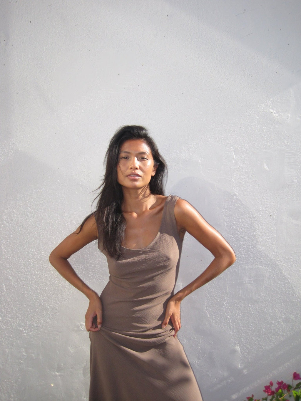 Rita Dress in Mocha - Alchemy London