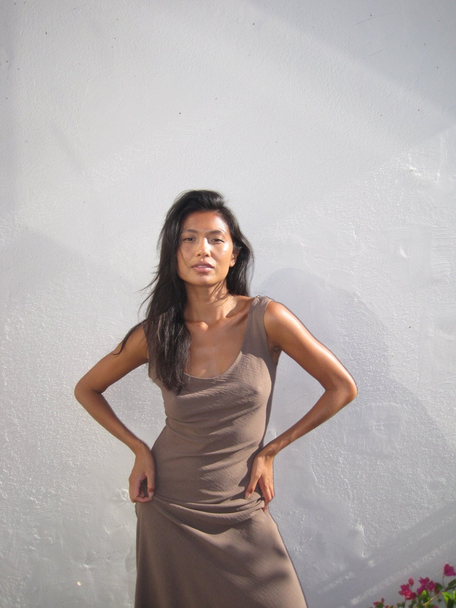 Rita Dress in Mocha - Alchemy London