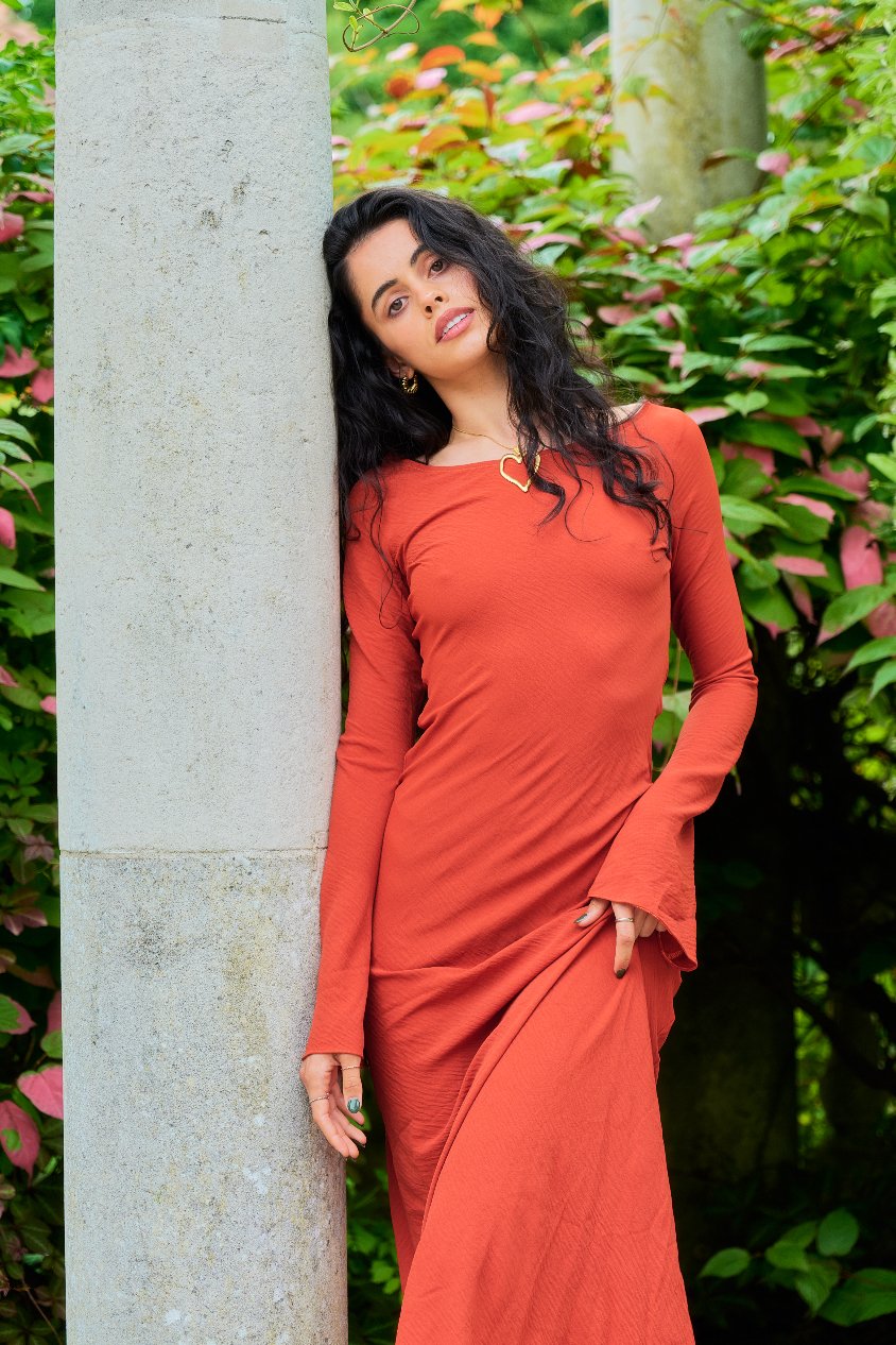 Sirena Dress in Chilli - Alchemy London